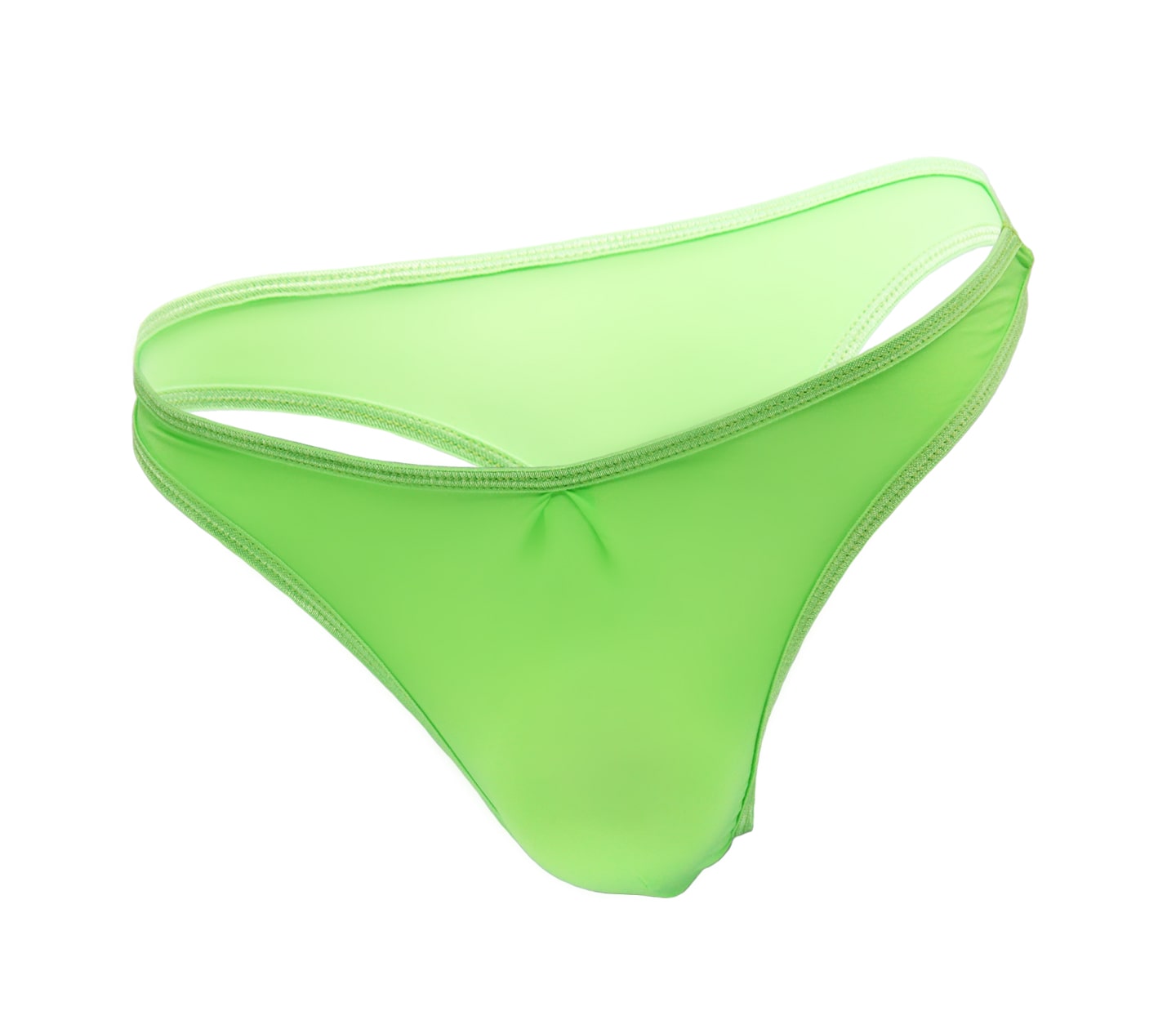 Love In Leather Plain Mens Lycra G-String S/M - Jocks and G-Strings