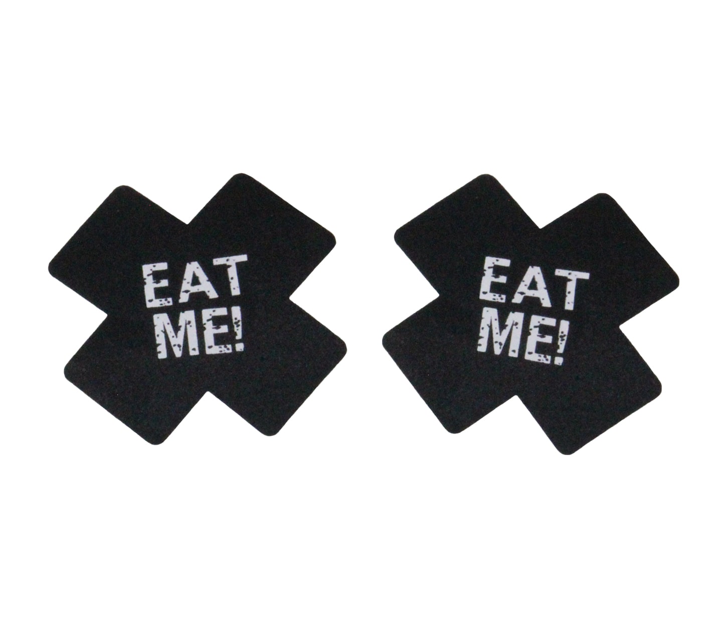 Love In Leather Eat Me Sexy Nipple Pasties - Default Title - Breast and Nipple Toys