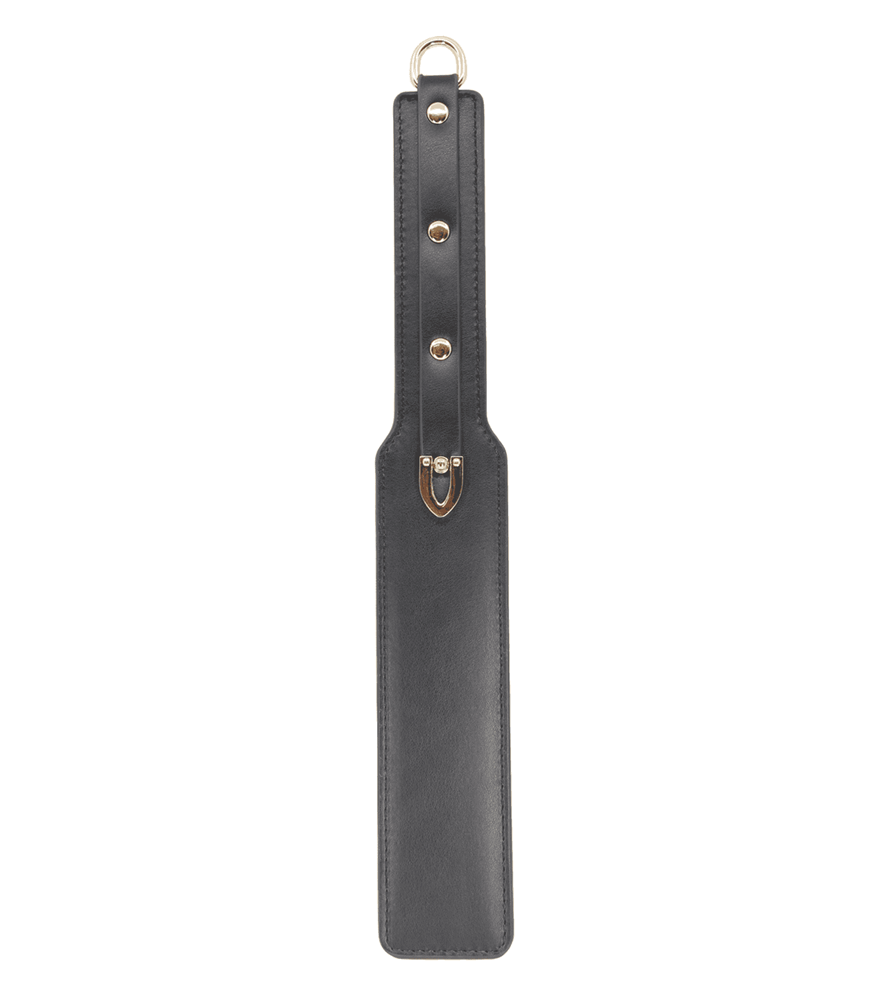 Love In Leather BDSM Paddle With Coloured Hardware - Paddles And Slappers