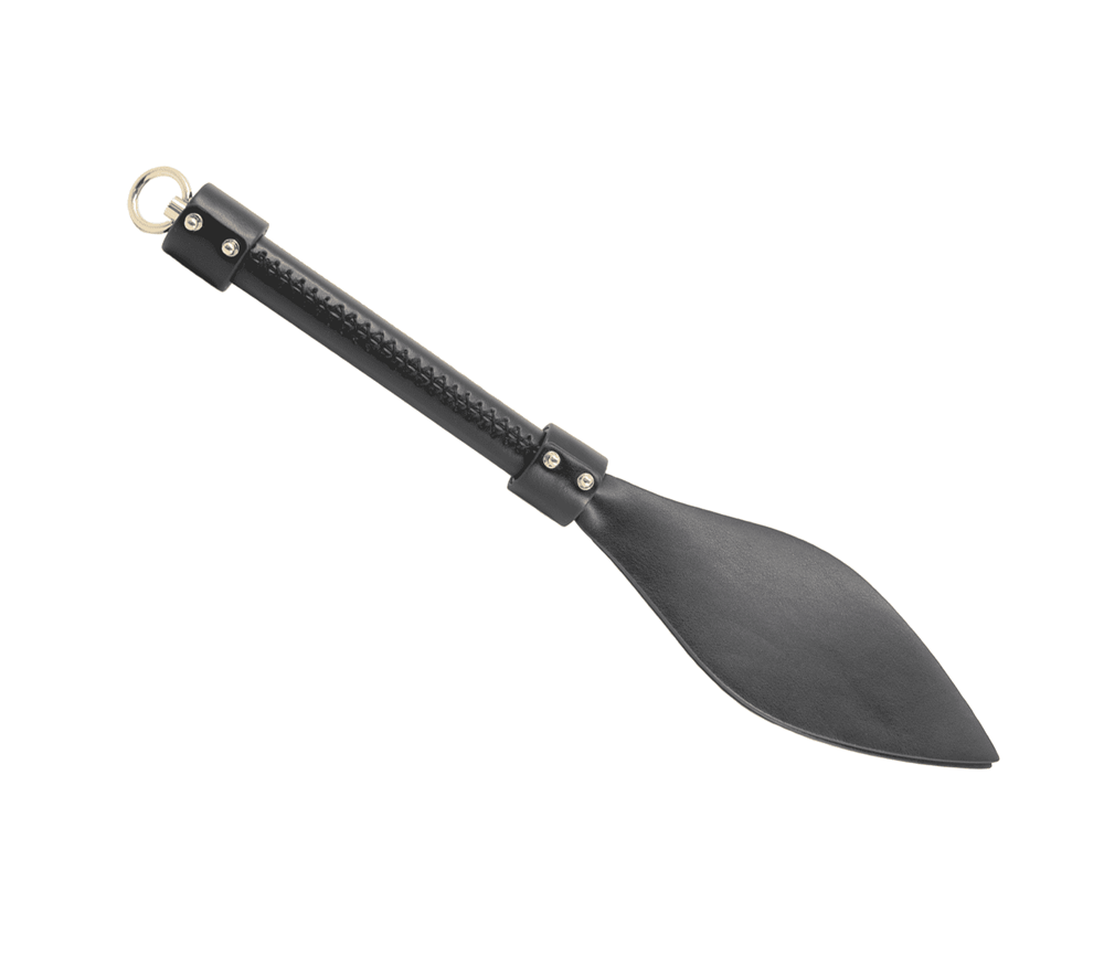 Love In Leather Pointed BDSM Slapper Paddle - - Paddles And Slappers