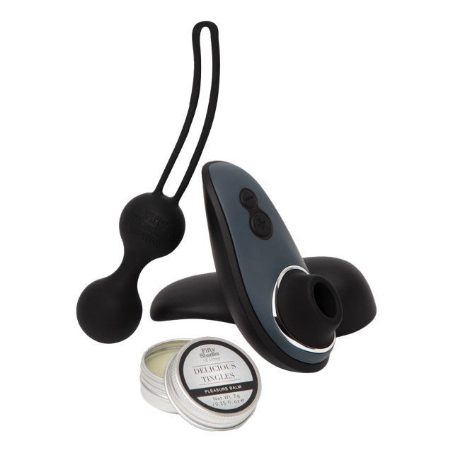 FSOG X Womanizer Liberty Desire Blooms Couple’s Kit - - Sex Kits