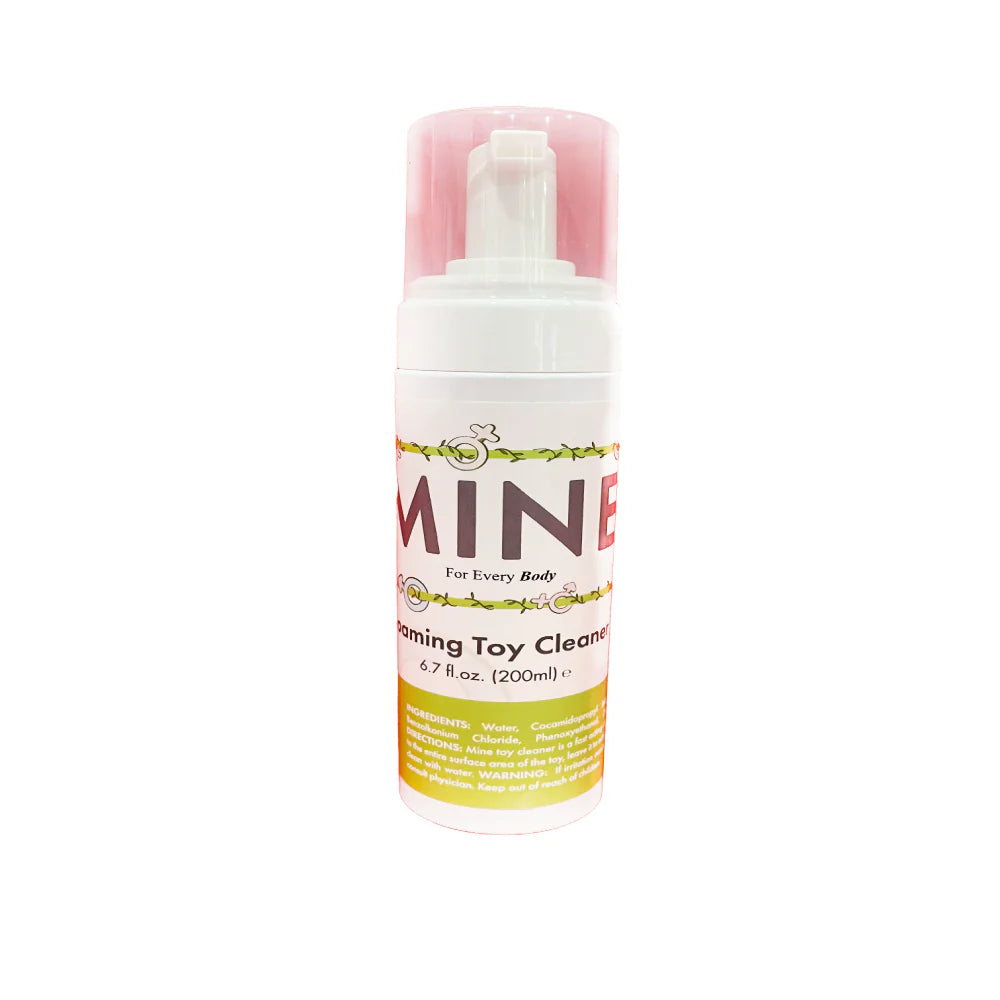 Mine Foaming Adult Toy Cleaner - - Adult Toy Cleaner