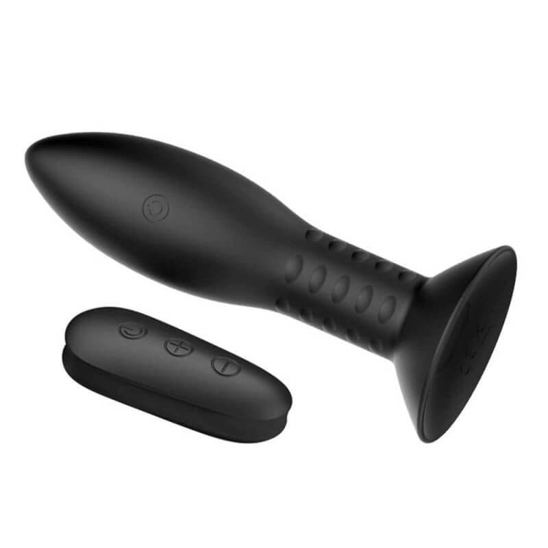 Mr Play Remote Control Rotation Beads Anal Plug - - Butt Plugs
