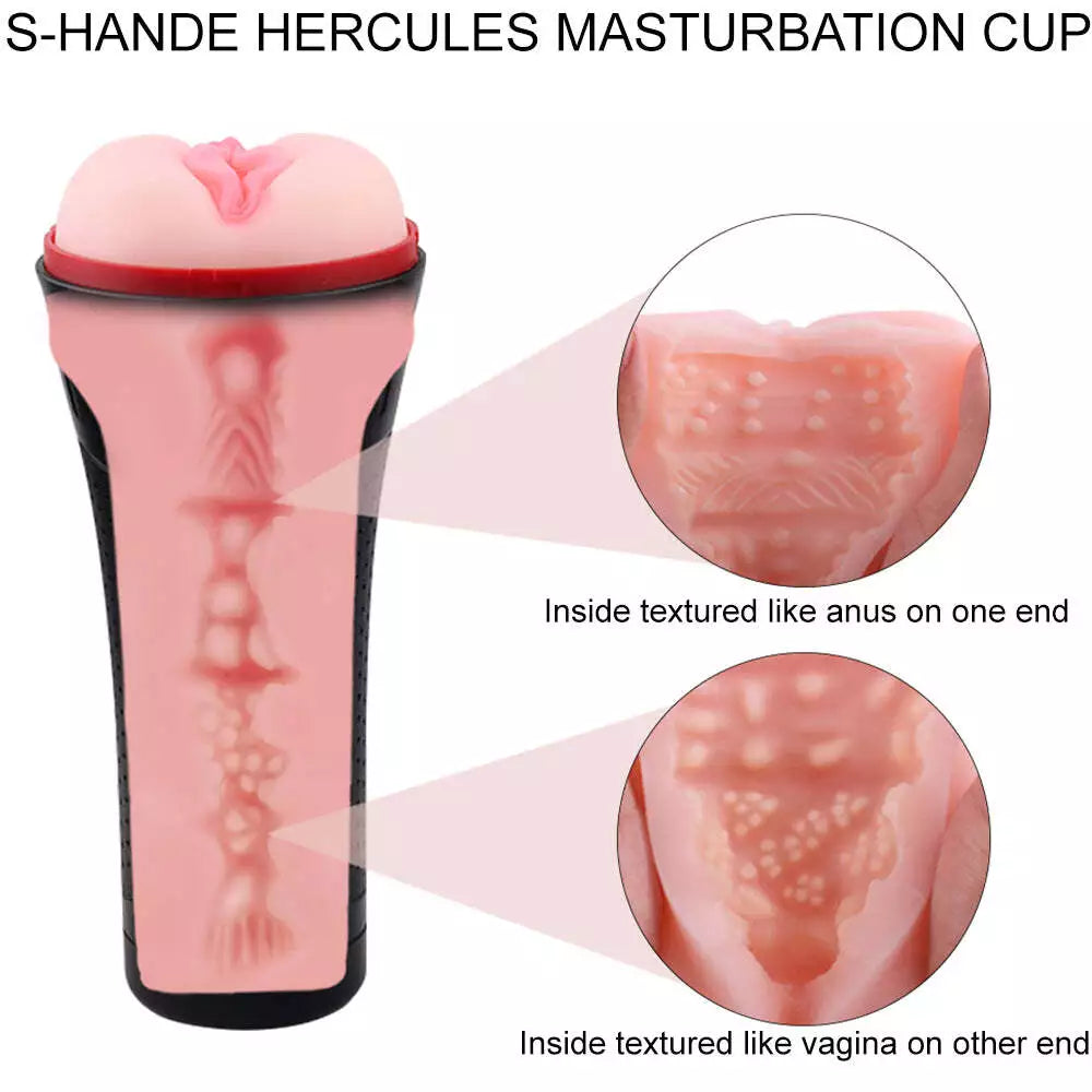 S Hande Hercules Mens Masturbator - - Masturbators and Strokers