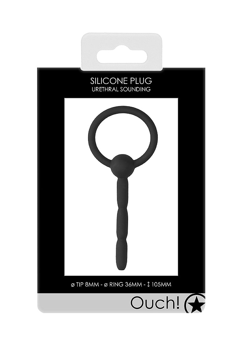 Shots Toys Urethral Sounding Silicone Plug - - Urethral Sounds