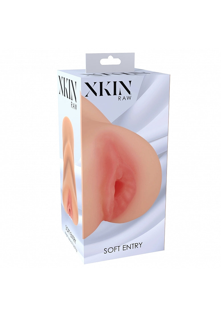 Shots Xkin RAW Soft Entry Realistic Vagina Stroker - - Masturbators and Strokers