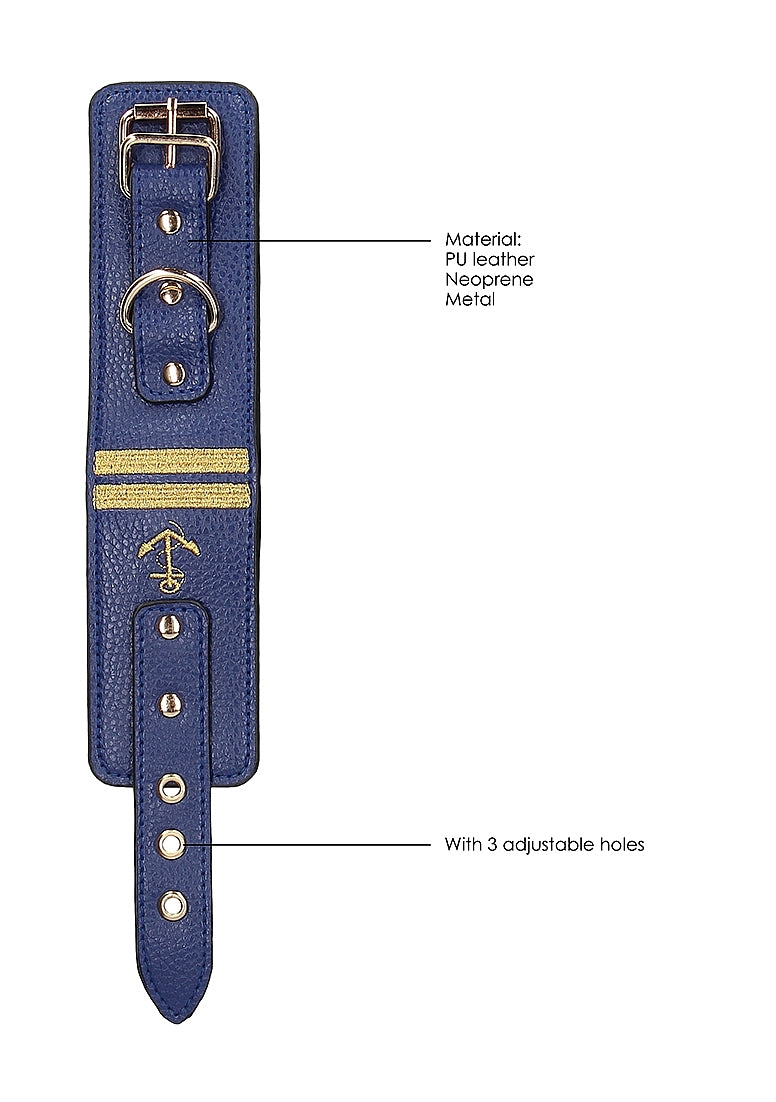 Shots Toys Sailor Theme Bondage Wrist Cuffs - Cuffs And Restraints