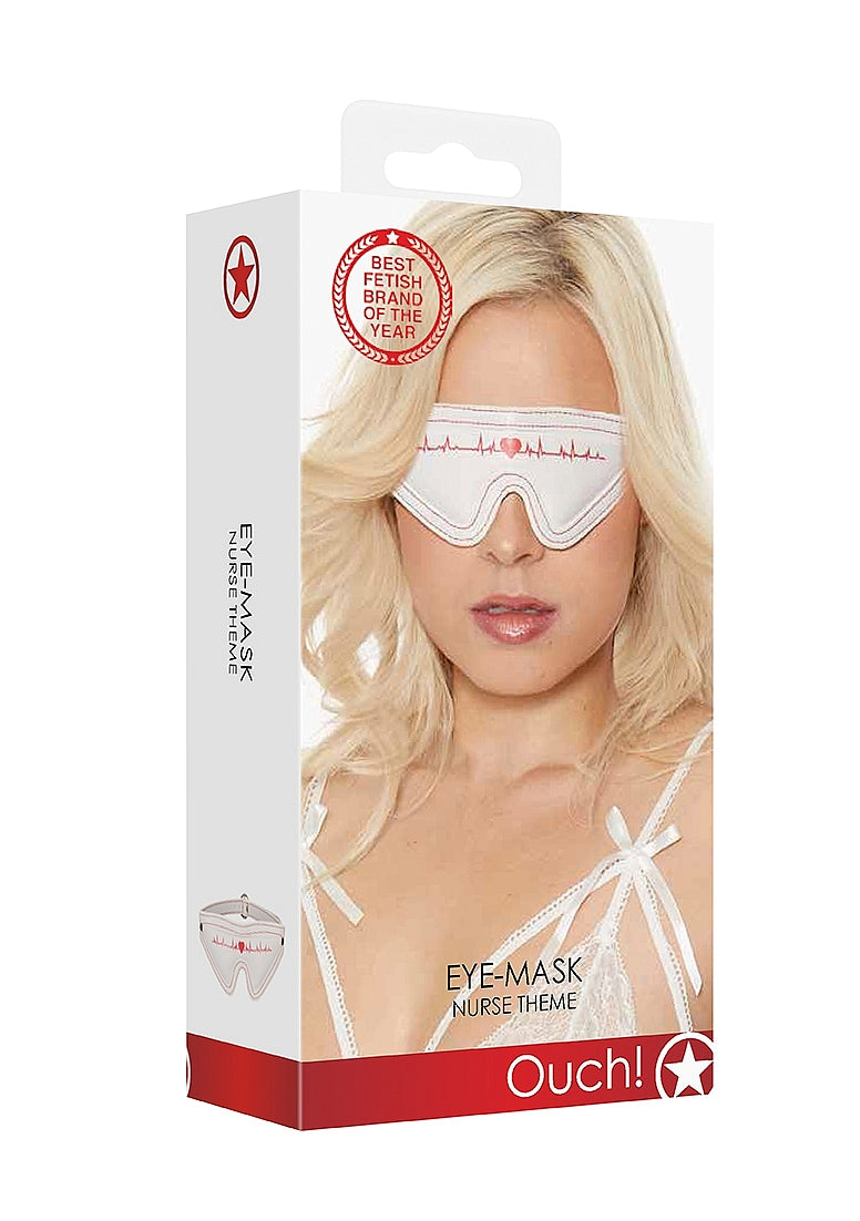 Shots Toys Nurse Theme BDSM Play Eye Mask - - Masks And Blindfolds