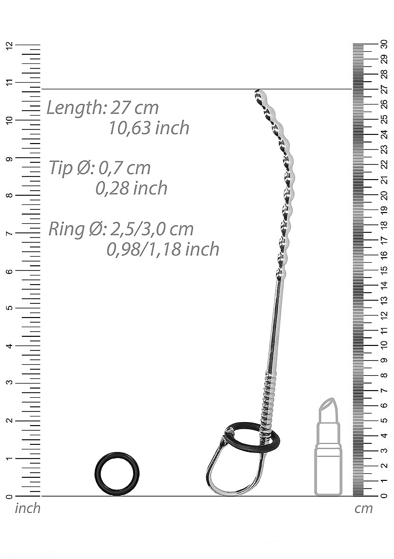 Shots Urethral Sounding Stainless Steel Stretcher - - Urethral Sounds