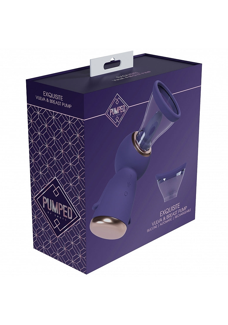 Shots Pumped Exquisite Automatic Silicone Vulva & Breast Pump - Breast and Nipple Toys
