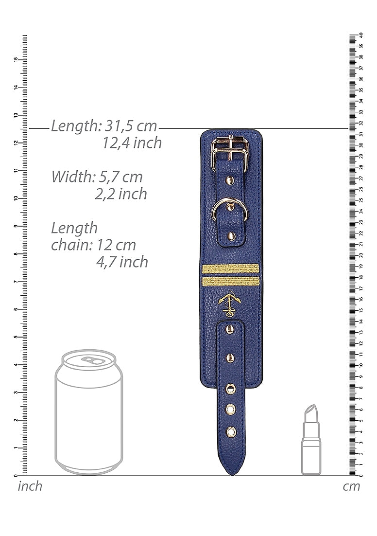 Shots Toys Sailor Theme Bondage Wrist Cuffs - Cuffs And Restraints