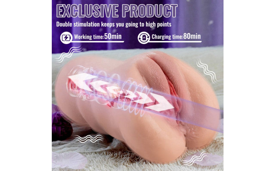 Xise Sora App Control Vibrating Realistic Vaginal Masturbator - Masturbators and Strokers