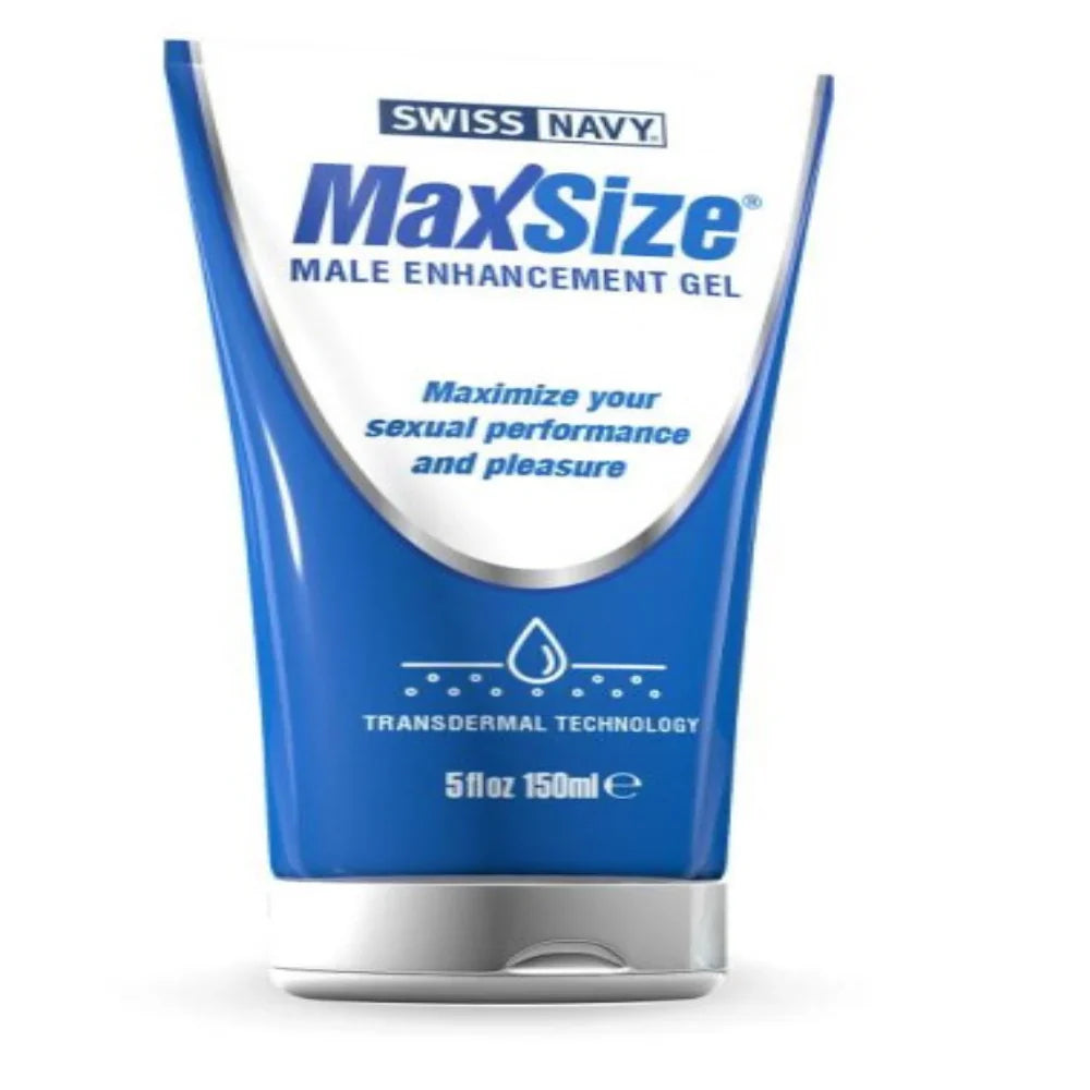 Swiss Navy Max Size Cream 5oz/147ml Tube - - Delay and Excite Sprays