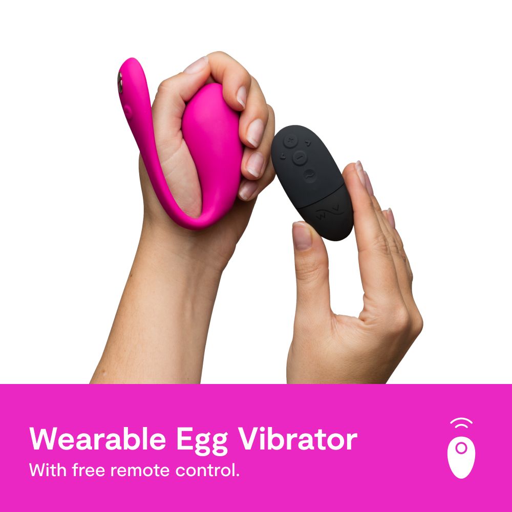 We-Vibe Jive 2 Remote Control Egg Vibrator - - Love Eggs and Kegel Exercisers