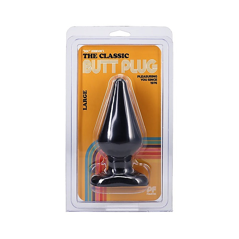 Classic Tear Drop Shape Butt Plug Large By Doc Johnson - Butt Plugs