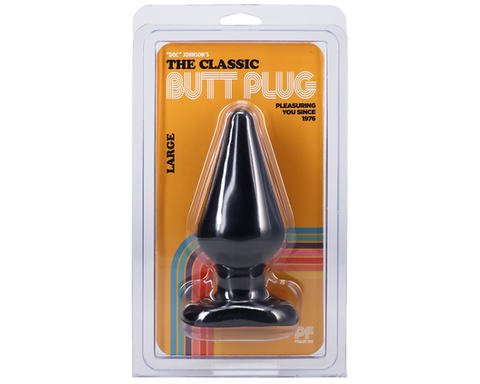Doc Johnson Classic Tear Drop Shape Butt Plug Large - Butt Plugs