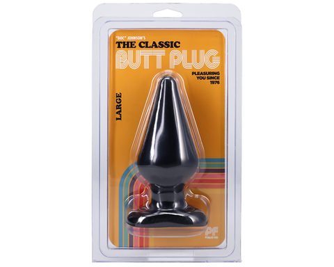 Doc Johnson Classic Butt Plug Smooth Large - Butt Plugs