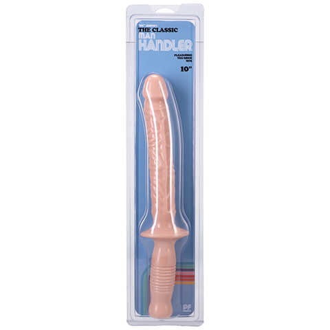 Doc Johnson The Classic Manhandler 10 Inch Dildo Plus Handle