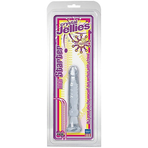 6 Inch Crystal Jellies Anal Starter Plug By Doc Johnson - Butt Plugs