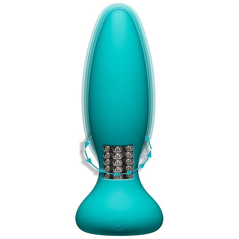 Doc Johnson A-Play Rimmer Rechargeable Silicone Anal - Clit Ticklers and Pulsators