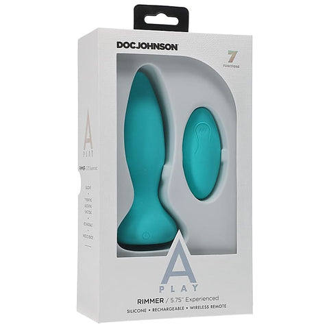 Doc Johnson A-Play Rimmer Rechargeable Silicone Anal - Clit Ticklers and Pulsators