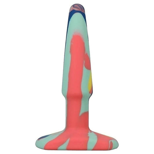 A-Play Groovy Boxed Silicone Anal Plug Sunrise - Butt Plugs