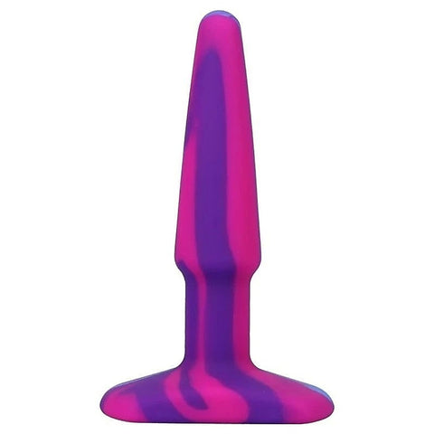 A-Play Groovy Silicone Anal Plug Berry By Doc Johnson - Butt Plugs