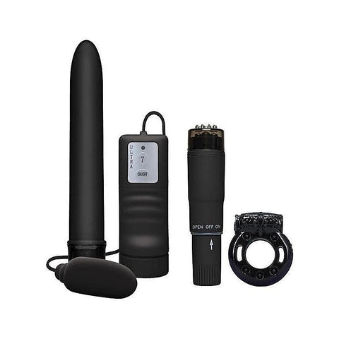 Black Magic Pleasure Endless Fun Vibrators Set - Sex Kits