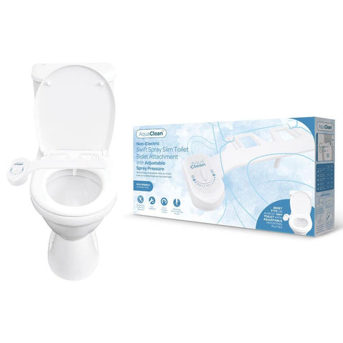 Xgen AquaClean Swift Spray Slim Toilet Bidet Attachment