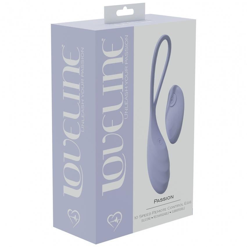 Shots LoveLine Passion 10 Speed Remote Control Egg Vibrator - Love Eggs and Kegel Exercisers