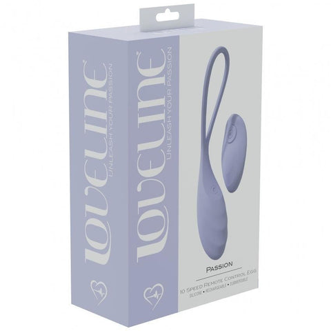 Shots LoveLine Passion 10 Speed Remote Control Egg Vibrator - Love Eggs and Kegel Exercisers