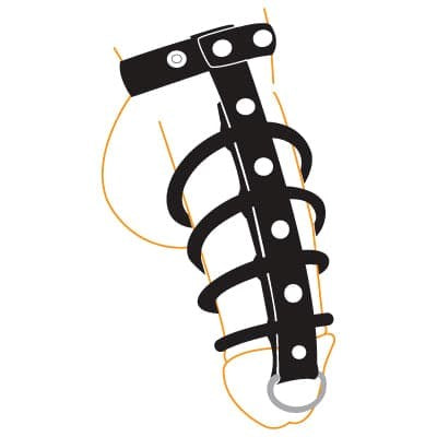 4 Ring Changeable Gates - Cock Rings