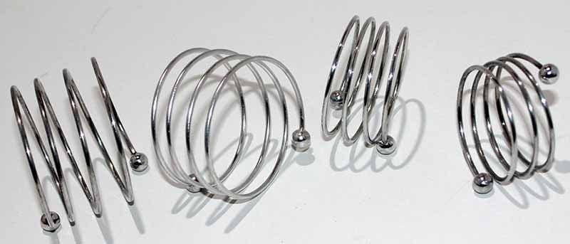 4Shared Cock Ring Spiral 55mm - - Steel Cock Rings