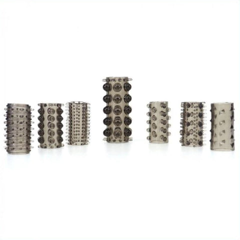 7 In 1 Penis Sleeve Set - Cock Rings