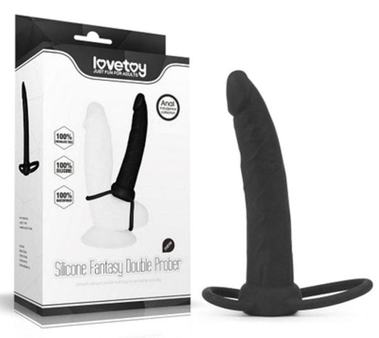 Anal Indulgence Silicone Fantasy Double Prober - Anal Dildos