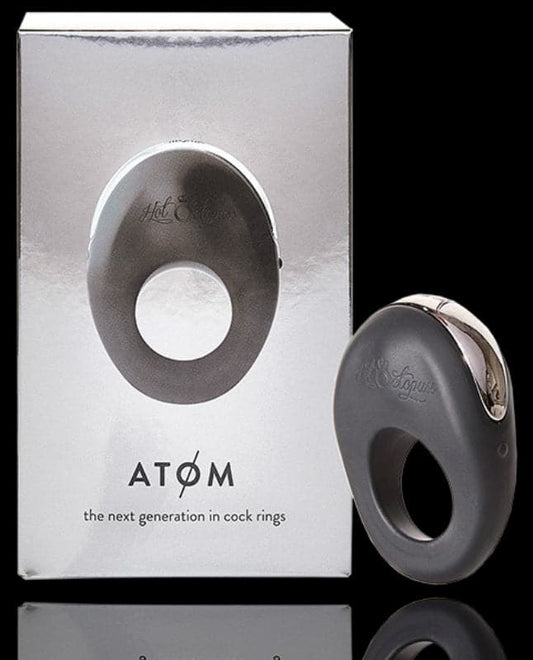 Dual-Motor Vibrating Pleasure Ring - The Atom - Vibrating Cock Rings