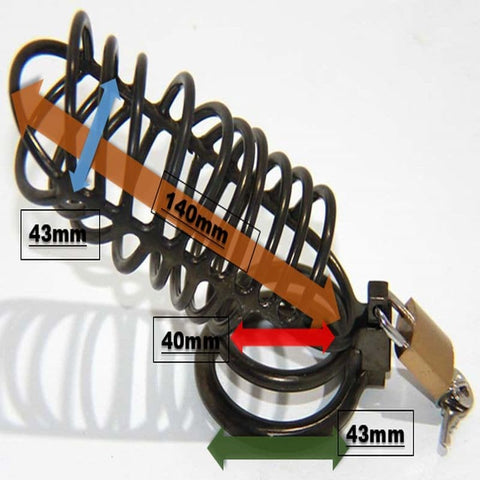 Bad Beast Copper Male Chastity Device - Male Chastity