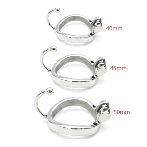 Ball Hook Locking Chastity Cage - Male Chastity