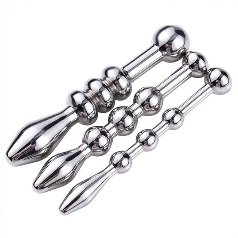 Beaded Penis Plug - - Penis Plugs