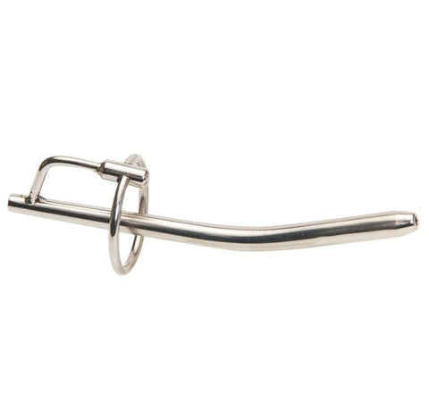Bent Cum Thru Penis Plug With Ring - Penis Plugs
