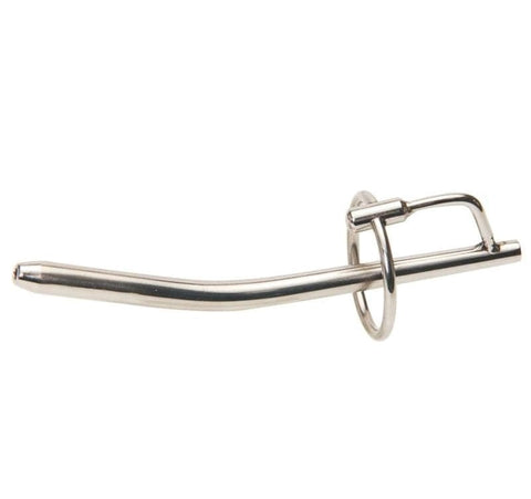 Bent Cum Thru Penis Plug With Ring - Penis Plugs