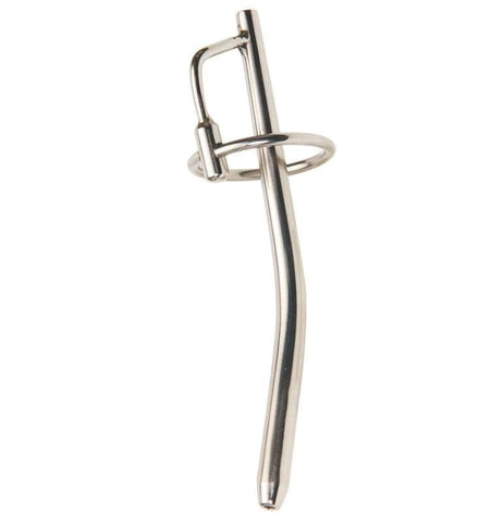 Bent Cum Thru Penis Plug With Ring - Penis Plugs
