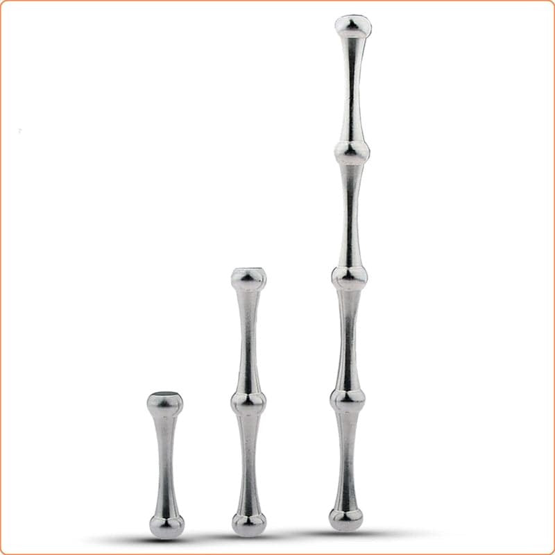 Bone Stainless Steel Penis Plug - - Penis Plugs