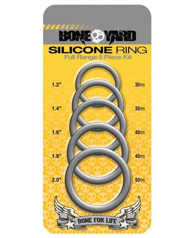 Boneyard Silicone Ring 5 pcs Kit - Cock Ring Sets