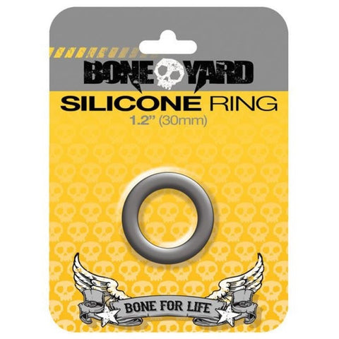 Boneyard Silicone Ring Grey 50MM - Stretchy Cock Rings