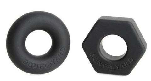 Boneyard The Nutball Super-Soft Silicone Ring Set - Ball and Cock Toys