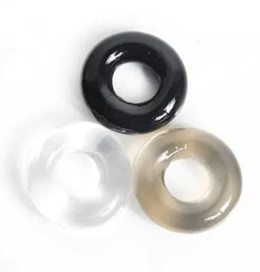 Hunkyjunk HUJ3 C-Ring 3 Pack - Cock Rings
