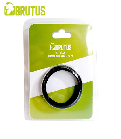 Brutus Flat Slick Cock Ring - Ball and Cock Toys