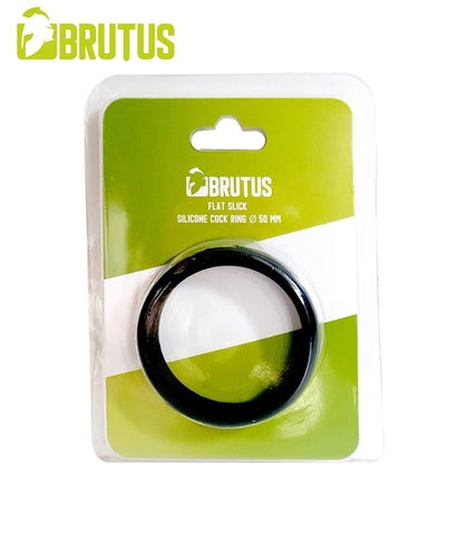 Brutus Flat Slick Cock Ring - Ball and Cock Toys
