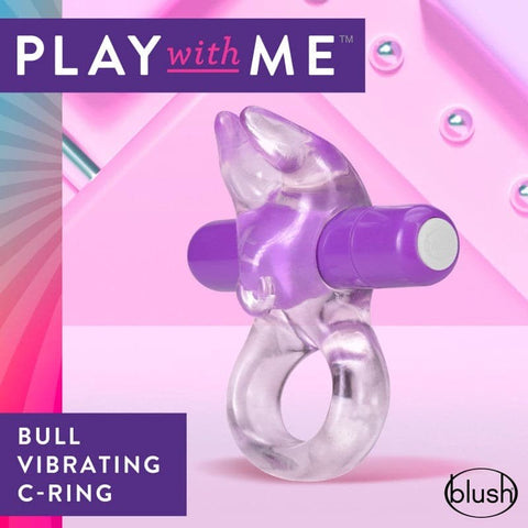 Play With Me Bull - Hands-Free Vibrating Cock Ring - Ball and Cock Toys
